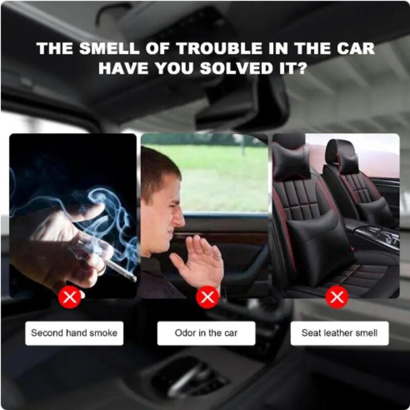 (30% di sconto) Aromaterapia Solare per Auto con Rotazione a 360°