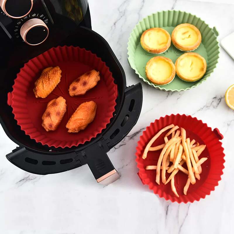 (30% di sconto) Vassoio da forno in silicone per friggitrice senza olio