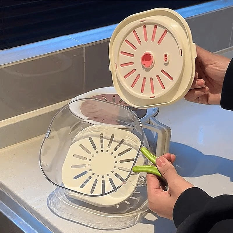 (30% DI SCONTO) Cestino 2IN1 per Frutta – Drenaggio Rapido e Massima Comodità!