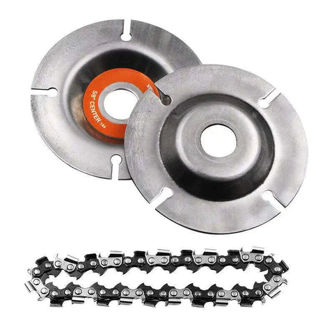 (30% di sconto) Disco per intaglio del legno per motosega