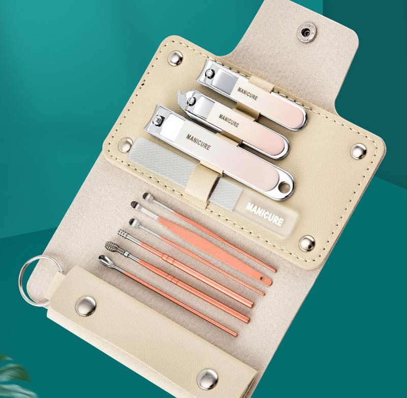 (30% DI SCONTO%) Kit completo di bellezza per unghie e orecchie
