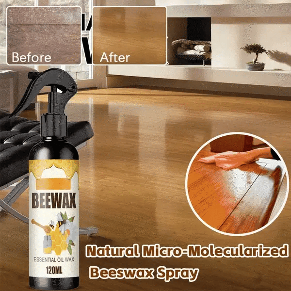 (30% di sconto) Spruzzatore di cera d'api naturale per legno