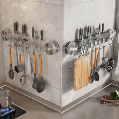 (SCONTO DEL 30%) Gancio Da Cucina Universale, Senza Bisogno Di Forare