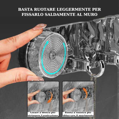 (Offerta Speciale) Gancio A Ventosa Da Parete, Senza Bisogno Di Forare