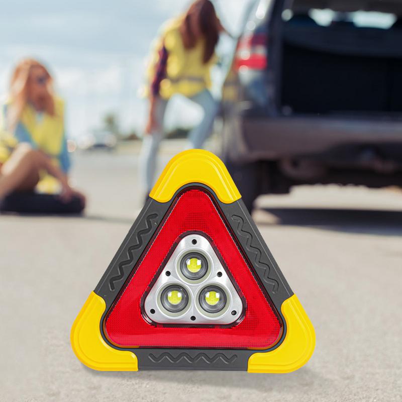 (SCONTO DEL 30%) Triangolo di Emergenza per Auto con Luce LED Integrata