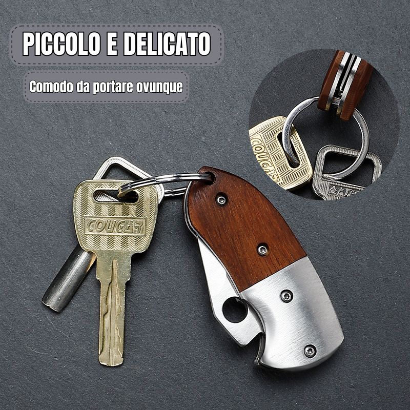 (AFFARE CALDO) Mini coltello pieghevole, comodo da trasportare ovunque