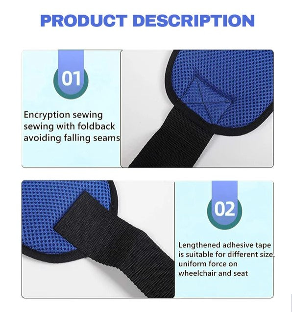 (30% DI SCONTO) Cinture di sicurezza per sedie a rotelle