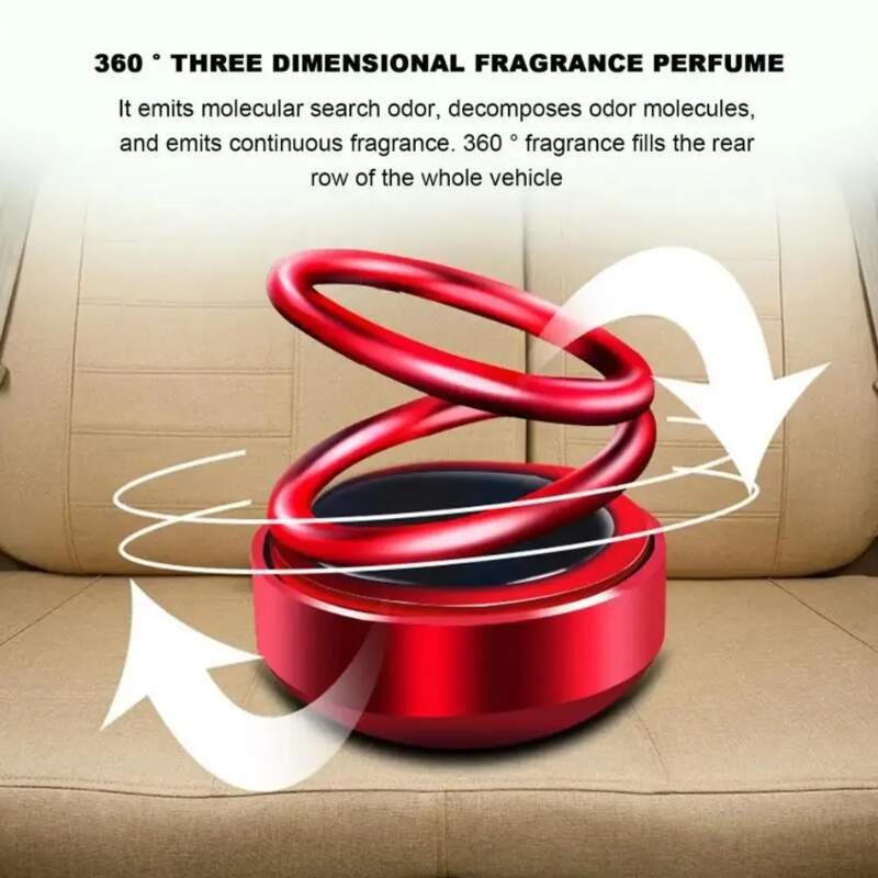 (30% di sconto) Aromaterapia Solare per Auto con Rotazione a 360°