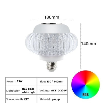 (30% DI SCONTO) Lampada LED Cambiacolore con Bluetooth e Altoparlante – Crea un'Atmosfera Magica