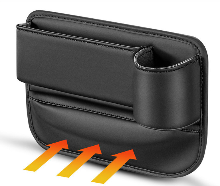(30% di sconto) Organizer universale per spazi vuoti per seggiolino auto in pelle PU