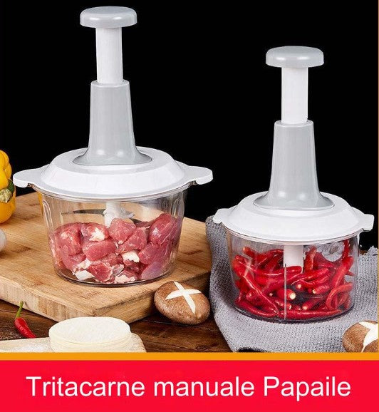 (30% DI SCONTO) Tritacarne manuale e verdura