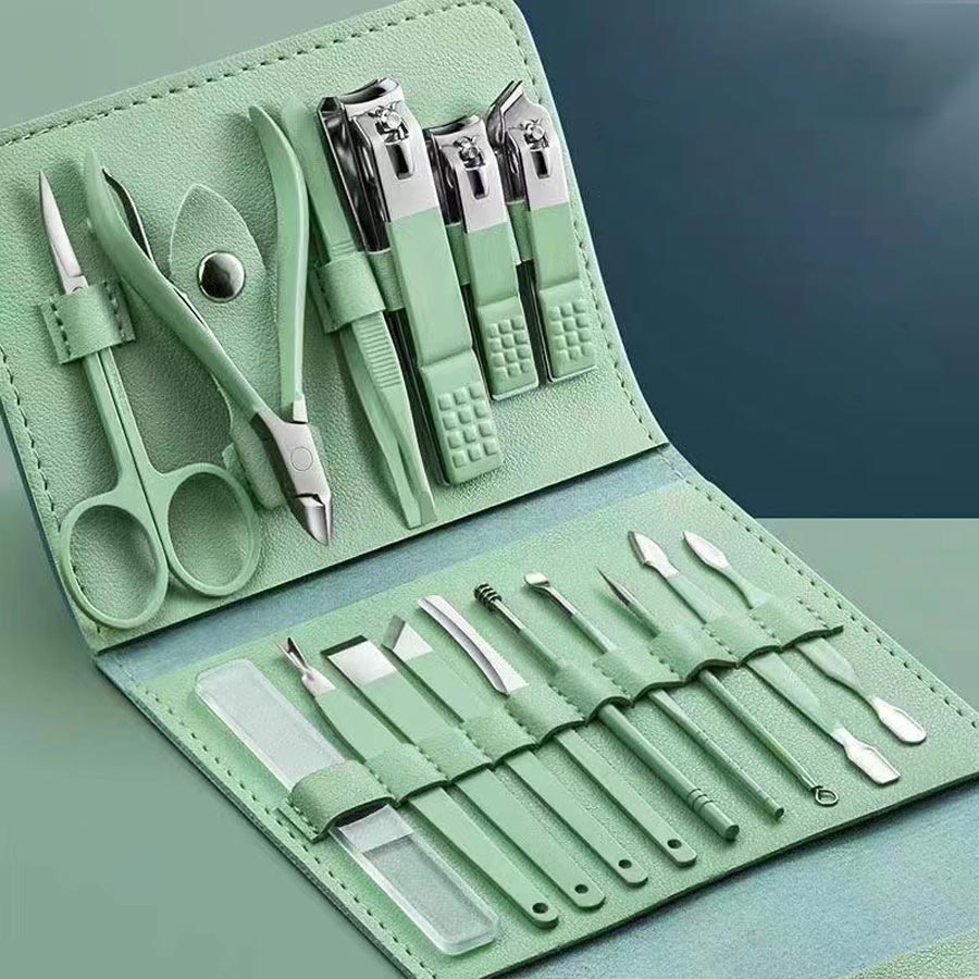 (30% DI SCONTO%) Set per pedicure e tagliaunghie da 16 pezzi