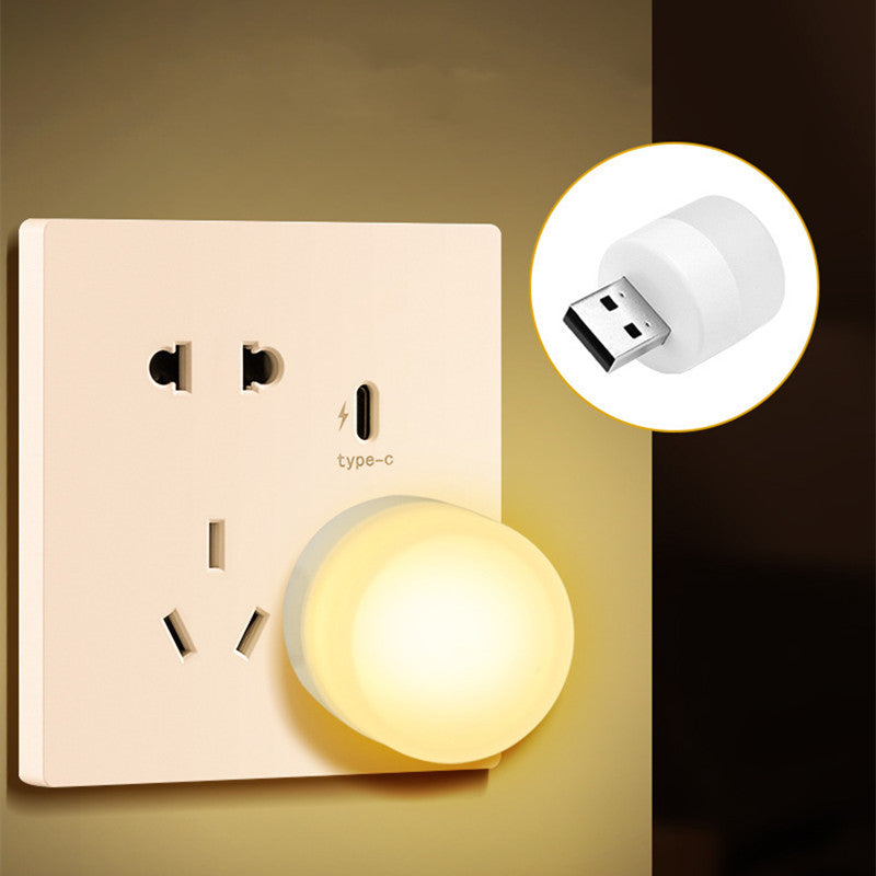 (30% DI SCONTO) Lampada Notturna Mini USB a Forma Circolare – Stile Moderno e Minimalista, Portatile e Creativa per Comodino, Camera da Letto, Illuminazione d’Ambiente