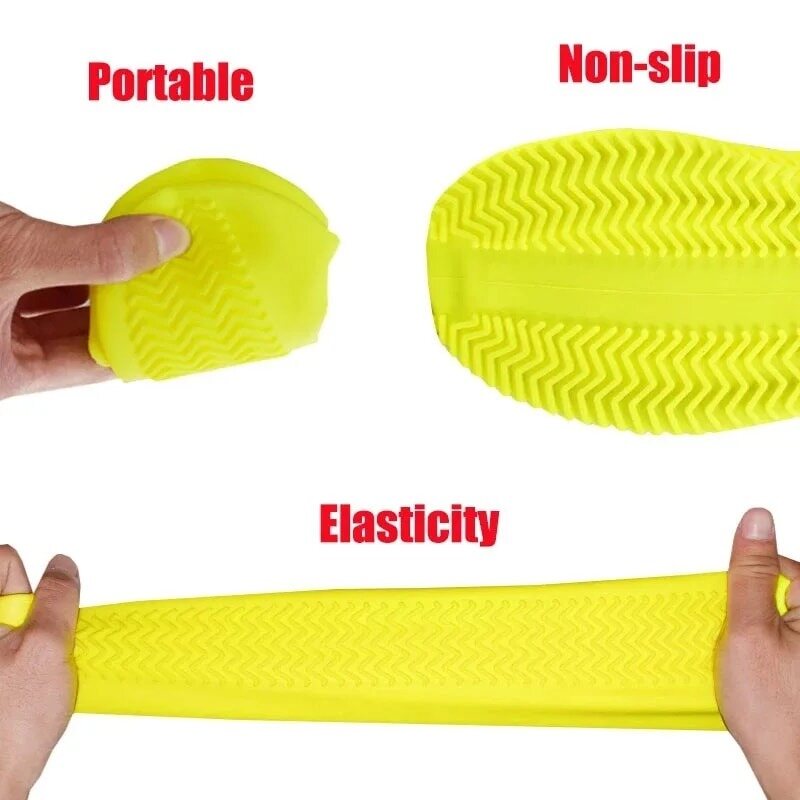 (30% di sconto) Copriscarpe impermeabile in silicone