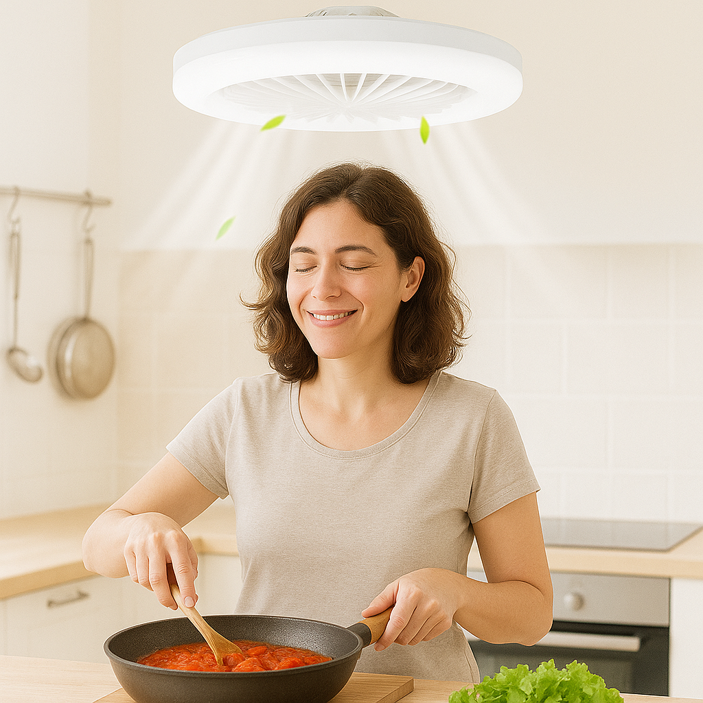ZenAir™ Ventilatore Con Lampada Multifunzione A Risparmio Energetico