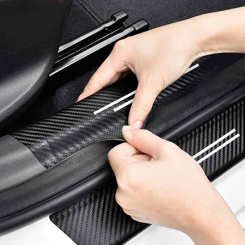 (30% di sconto) Striscia di protezione della soglia della porta per auto