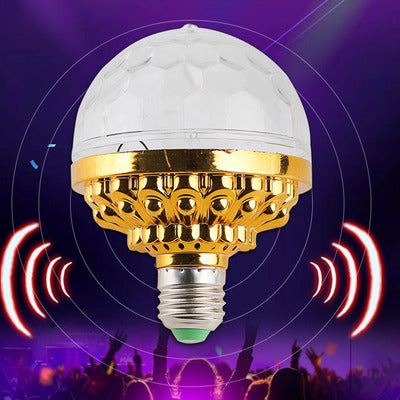 (30% DI SCONTO) Lampada LED Laser Rotante a Cristallo con 7 Colori – Decorazione per Bar, Karaoke e Palcoscenico