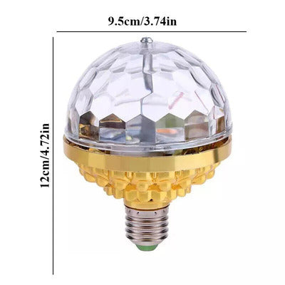 (30% DI SCONTO) Lampada LED Laser Rotante a Cristallo con 7 Colori – Decorazione per Bar, Karaoke e Palcoscenico