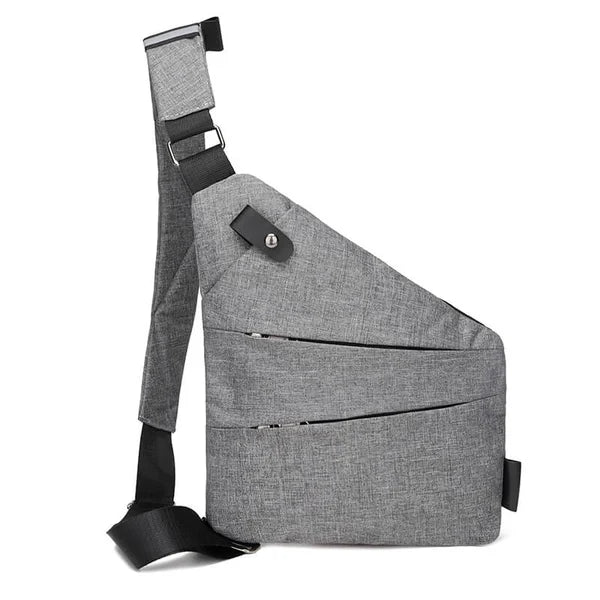 Borsa a Tracolla Antifurto da Viaggio - Tecnologia di Blocco RFID.