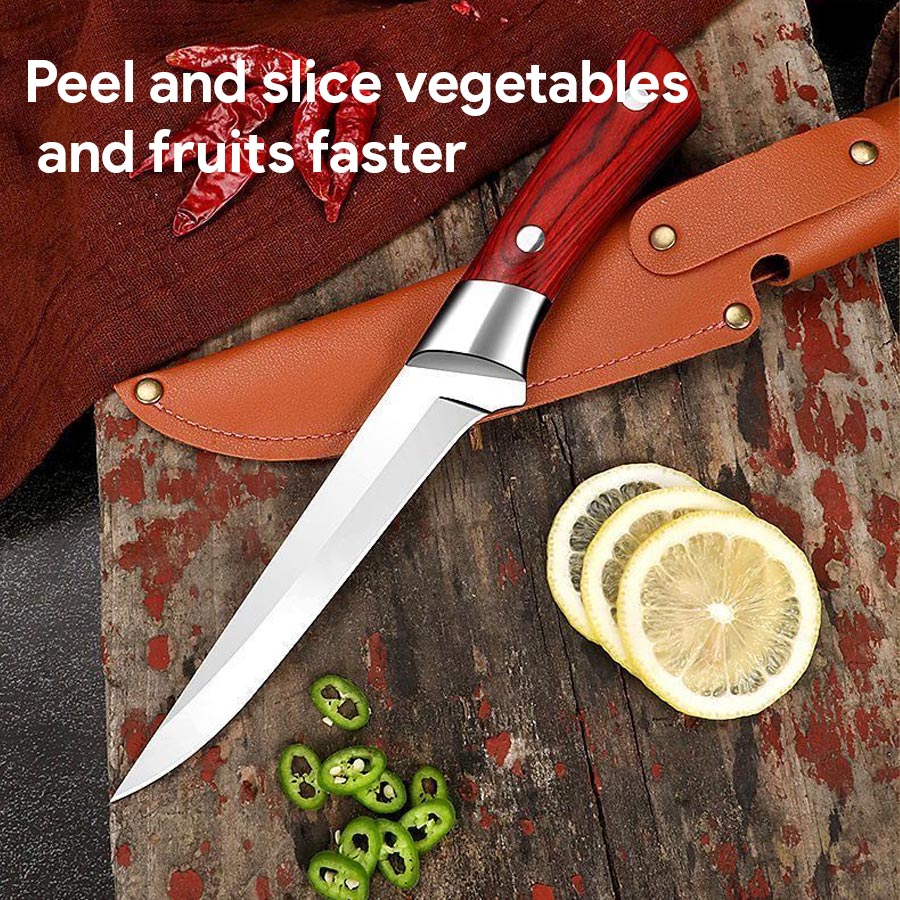 (SCONTO DEL 30%) Coltello speciale per disosso in acciaio inossidabile affilato di alta qualità