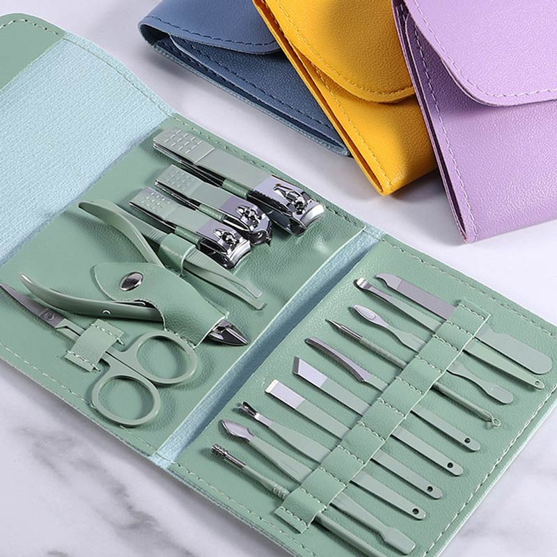 (30% DI SCONTO%) Set per pedicure e tagliaunghie da 16 pezzi