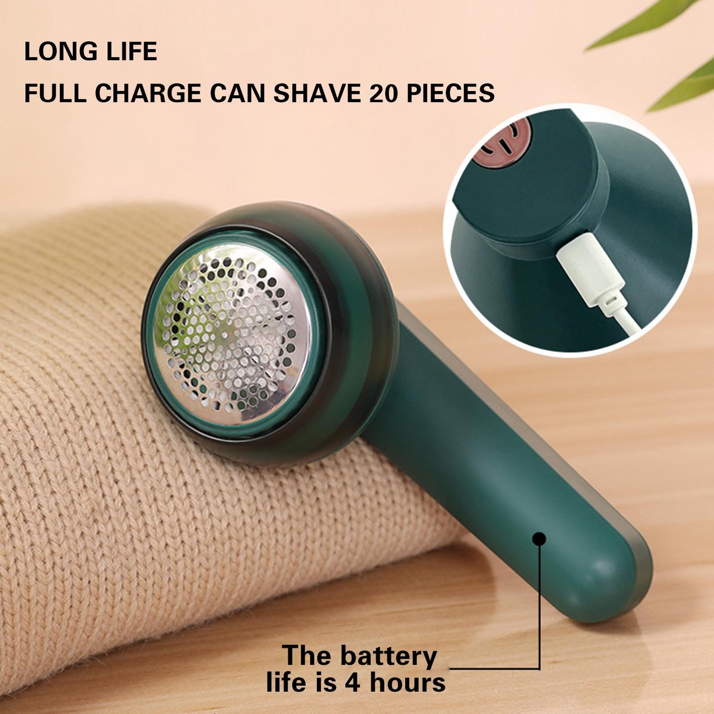 (30% di sconto) LEVAPELUCCHI ELETTRICO 2 IN 1 RICARICABILE