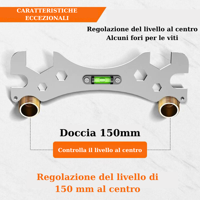 (30% DI SCONTO%) Chiave multifunzione per la riparazione dei tubi dell'acqua.