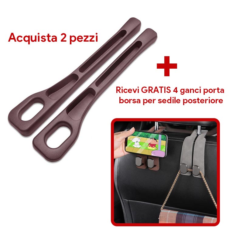 (🎁SUPER OFFERTA) Blocco Fessure Sedili Auto – Con 4 Ganci Inclusi