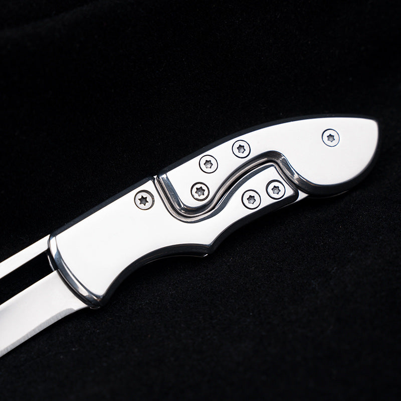 (30% di sconto) Mini coltello pieghevole portatile