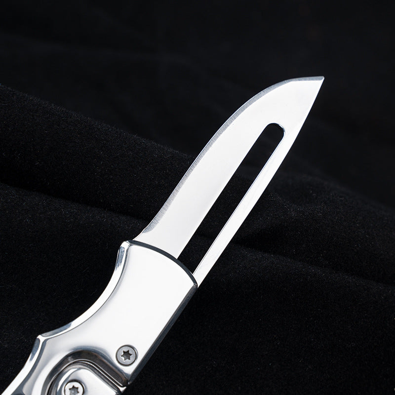 (30% di sconto) Mini coltello pieghevole portatile