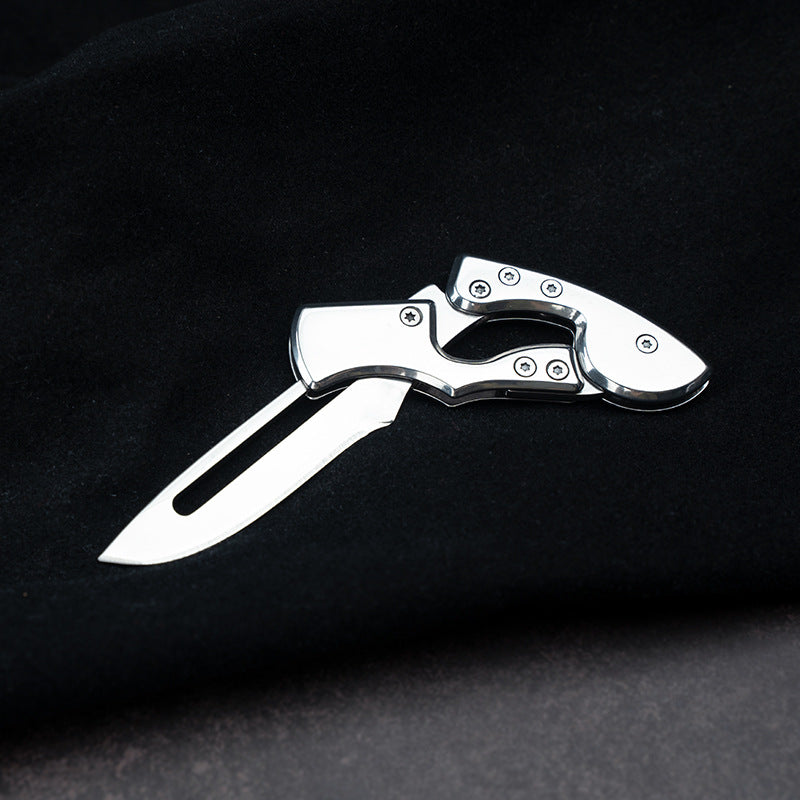 (30% di sconto) Mini coltello pieghevole portatile