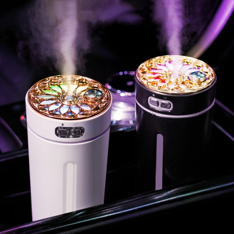 (30% DI SCONTO) Diffusore di Aromi con Luce Stellare per Auto (Cavo di ricarica USB gratuito)