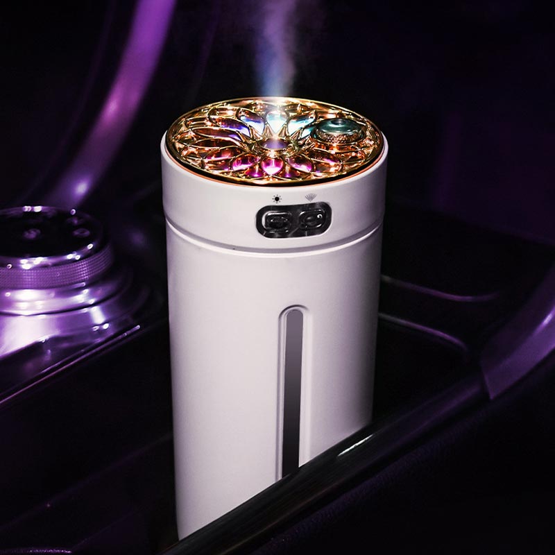 (30% DI SCONTO) Diffusore di Aromi con Luce Stellare per Auto (Cavo di ricarica USB gratuito)