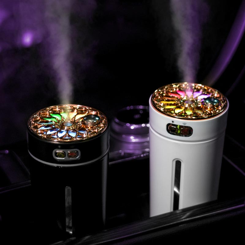 (30% DI SCONTO) Diffusore di Aromi con Luce Stellare per Auto (Cavo di ricarica USB gratuito)