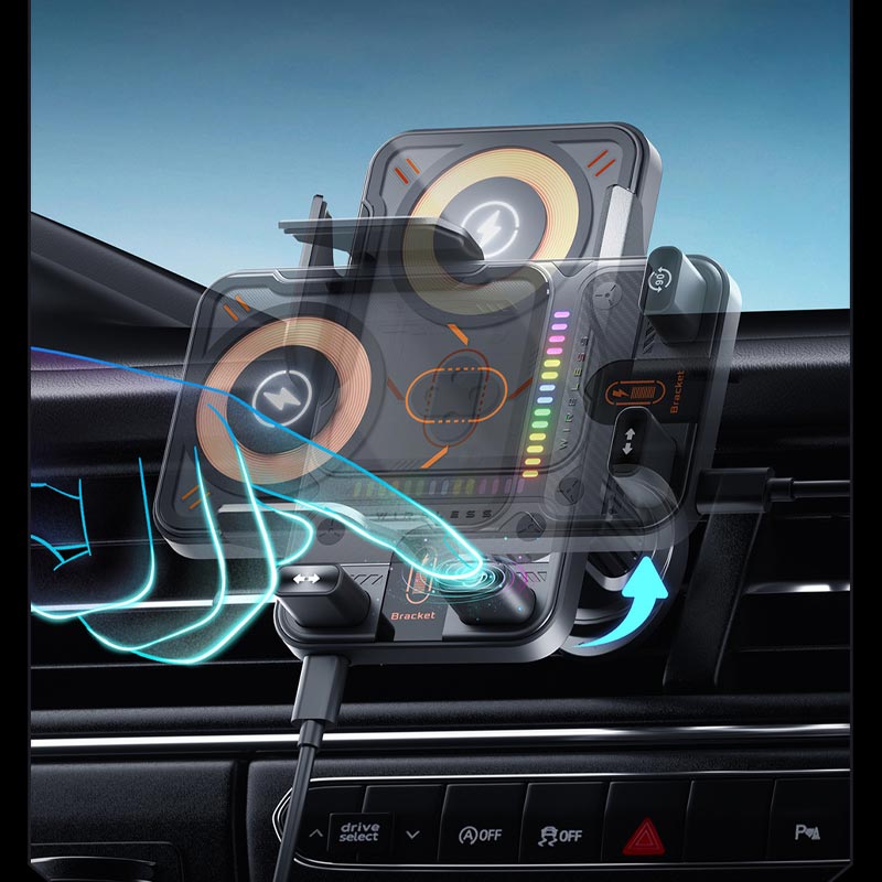 (30% DI SCONTO) Soporte de sujeción automática con carga rápida
