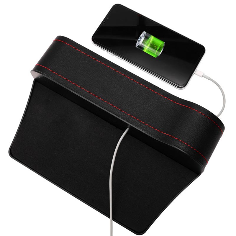 (🎁SUPER OFFERTA) Organizer di Lusso per Fessura Sedile – Con 4 Ganci Inclusi