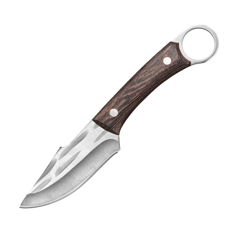 (30% DI SCONTO) COLTELLO MONGOLO 3 STRATI ANTIRUGGINE, ANTISCHEGGIATURA