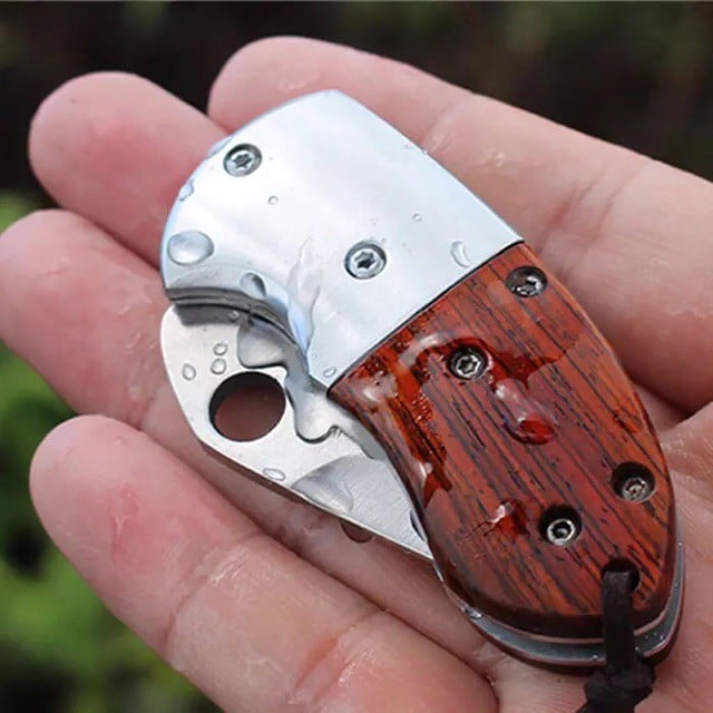 (AFFARE CALDO) Mini coltello pieghevole, comodo da trasportare ovunque