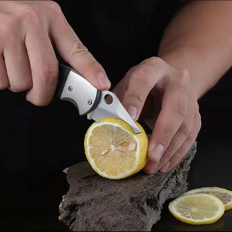 (AFFARE CALDO) Mini coltello pieghevole, comodo da trasportare ovunque