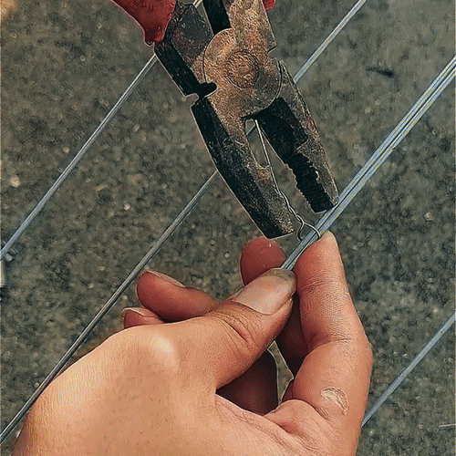 (SPEDIZIONE GRATUITA) PINZA PER ANELLI CHIODI TIPO M