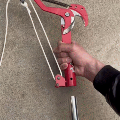 (30% DI SCONTO) Forbici da potatura ad alta efficienza in acciaio al carbonio Denosuke Giappone