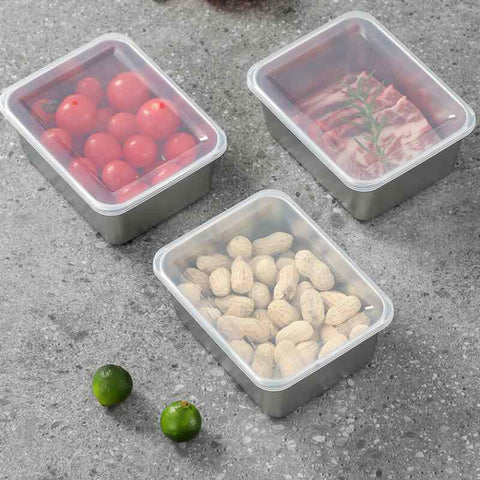 (30% di sconto) Scatola per alimenti in acciaio inossidabile 304