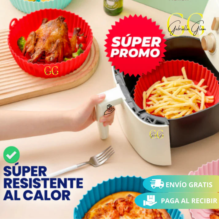 (30% DI SCONTO%) SEMPLIFICA LA PULIZIA DELLA TUA FRIGGITRICE - PACK DA 6 CESTELLI