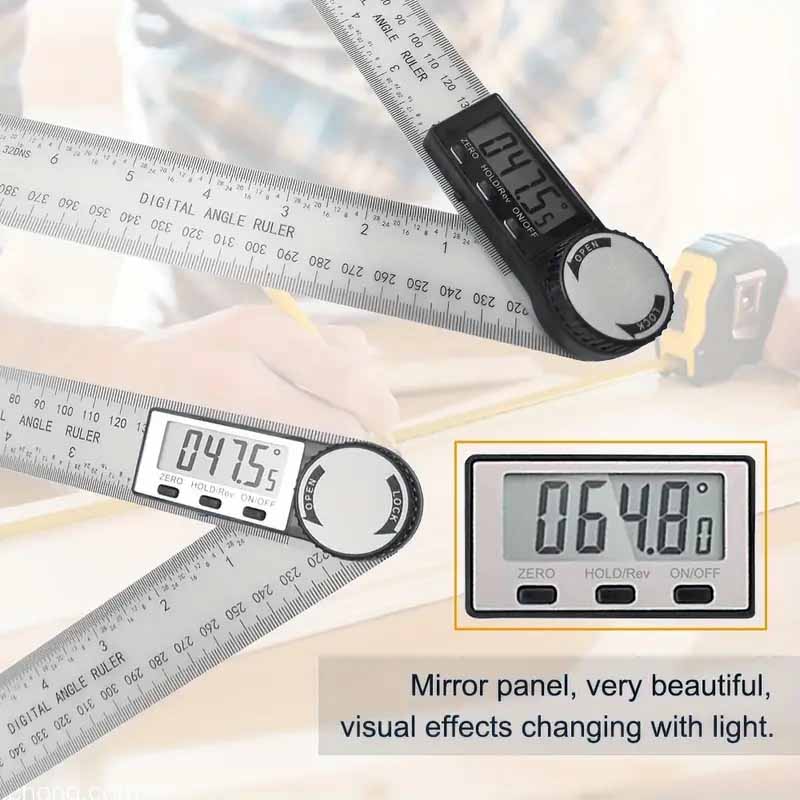 (OFERTA CALIENTE) Righello digitale per angolo di 360 gradi
