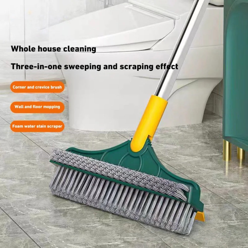 (OFERTA CALIENTE) Spazzola 3 in 1 Spazzola per la pulizia dei pavimenti, spazzola per la pulizia delle fessure