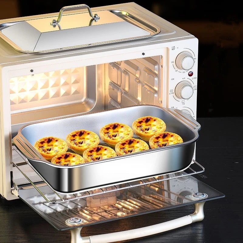 (OFERTA CALIENTE) Teglia da forno in acciaio inossidabile, utensili da forno Accessori da cucina