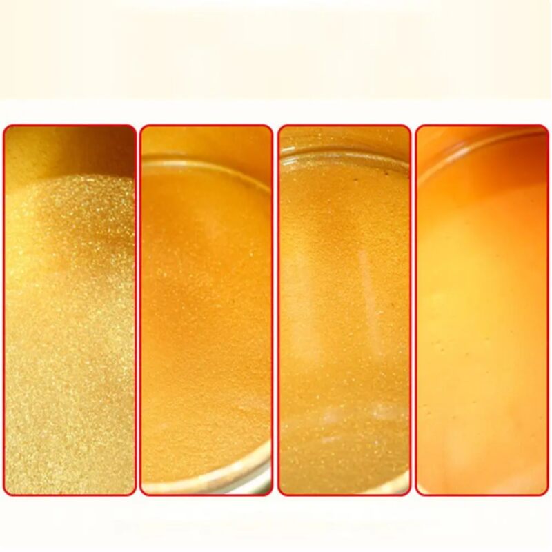 (30% di sconto) Vernice dorata glitterata a base d'acqua