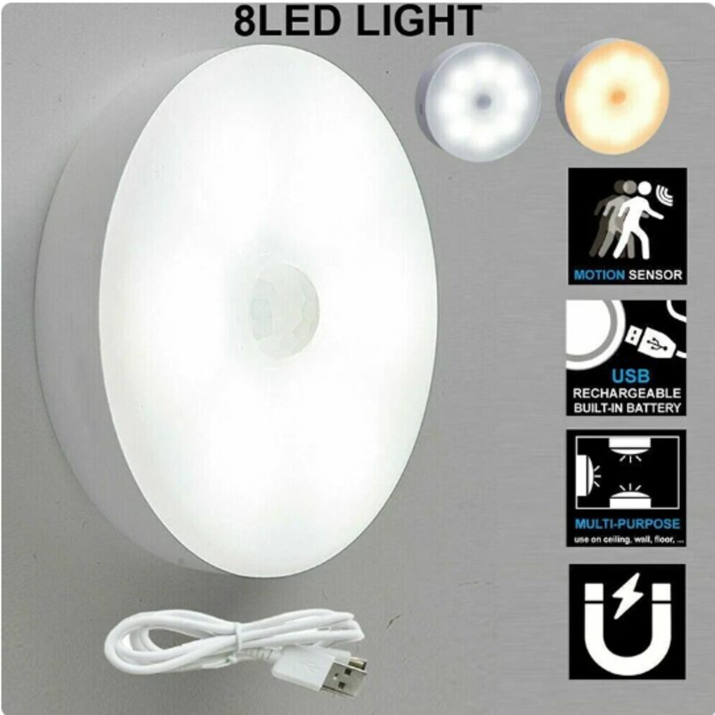 (30% di sconto) Luce LED con sensore di movimento intelligente