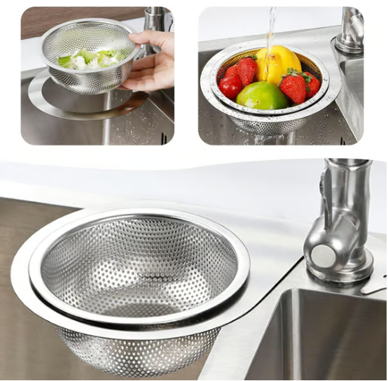 (OFERTA CALIENTE) Cestello filtrante in acciaio inox