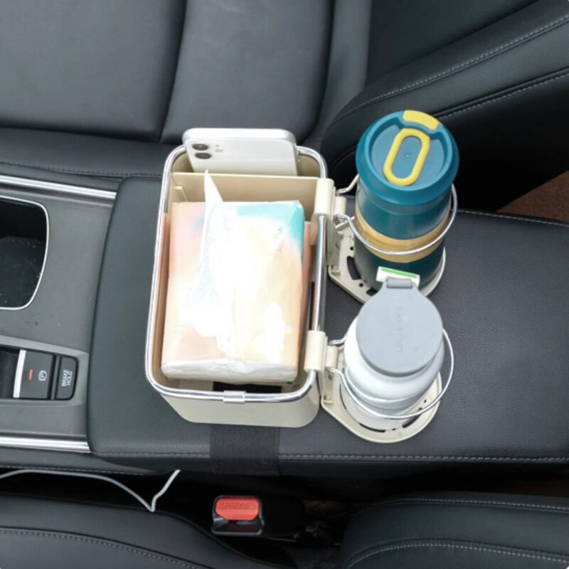 (30% di sconto) Scatola portaoggetti per bracciolo auto